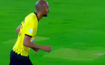 گل اول سپاهان به نساجی + ویدئو