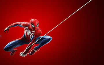 جوانی که دست مرد عنکبوتی را از پشت بست