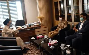 نوجوان جهادی کشوربا نماینده ولی فقیه در وزارت جهاد کشاورزی دیدار کرد