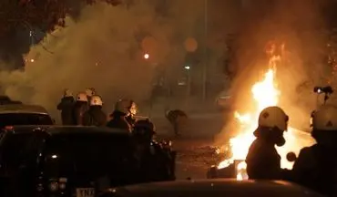 اعتراضات در آتن به خشونت کشیده‌شد