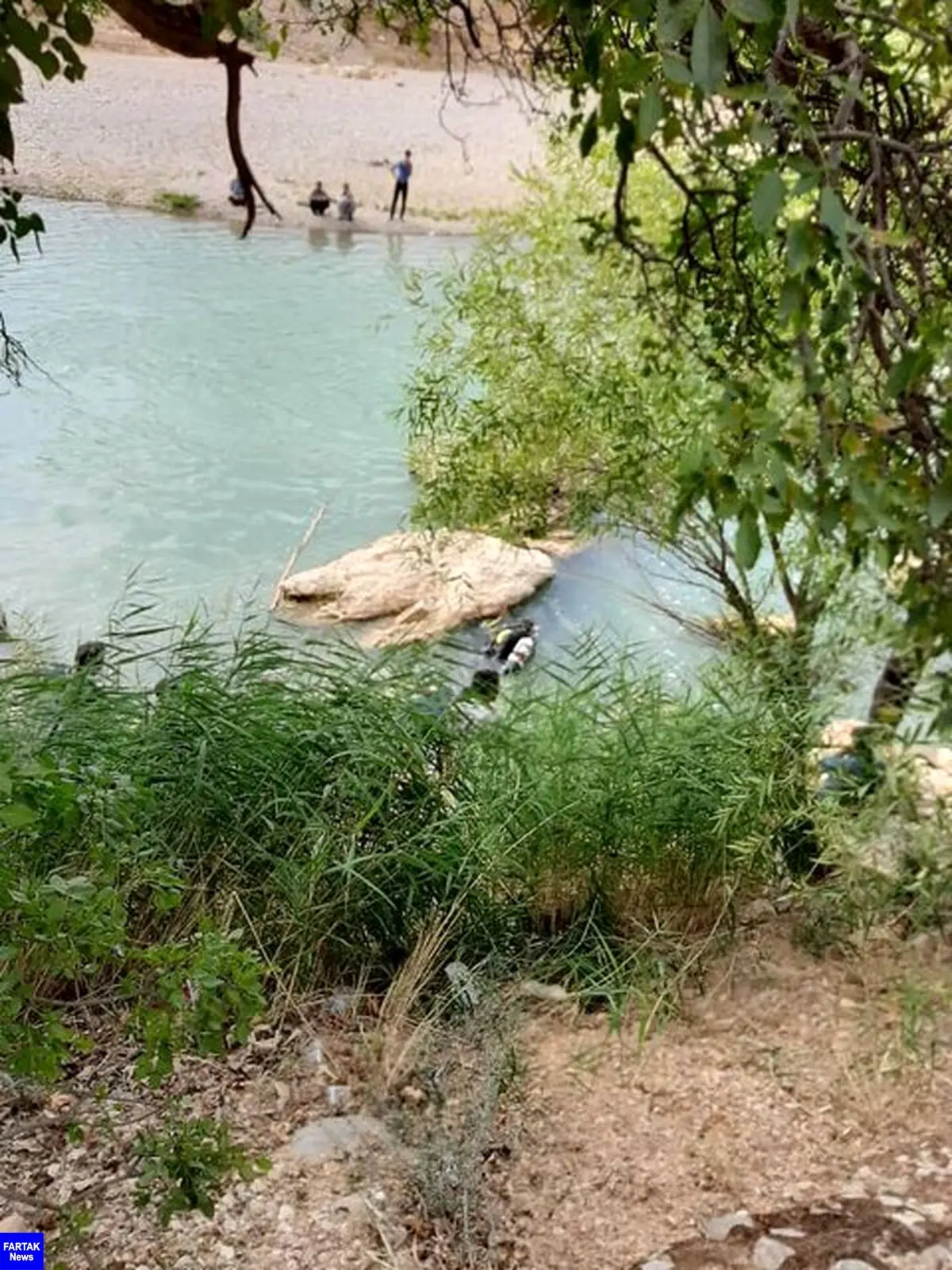 پیدا شدن جسد جوان ۲۵ ساله غرق شده در رودخانه بشار یاسوج