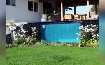 تبدیل یک کانکس به استخری مجهز! + فیلم 