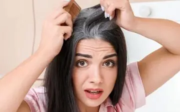 موهای سفید را نباید کند؟
