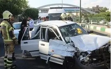 تصادف در لرستان با ۲ کشته و ۹ مصدوم