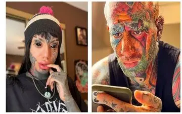 توهین های زشت تتلو به سحر قریشی !! / تتلو از دوست دختر چندش آور خود رونمایی کرد + عکس زشت