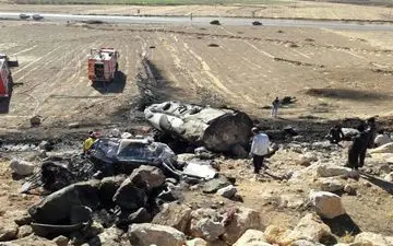 تصادف در محور پل دختر_ اندیمشک ۲ فوتی برجا گذاشت