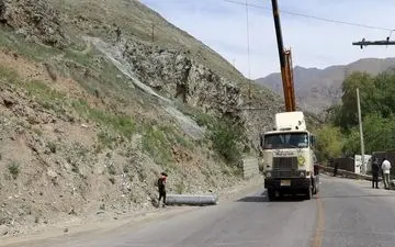 محور کندوان تا ۳ روز مسدود است

