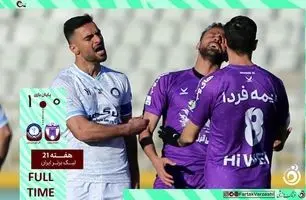 خلاصه بازی هوادار 0 - گل گهر سیرجان 1 + ویدئو