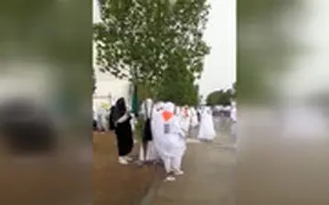 باران تند در صحرای عرفات و روز عرفه امسال