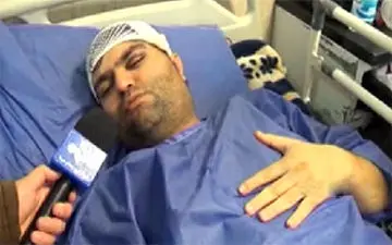 درخواست مجروح حادثه برخورد ماشین آتش نشانی از مسئولان + فیلم