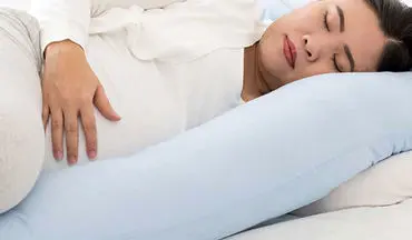 طرز خوابیدن زن باردار در سه ماهه دوم و سوم بارداری به چه صورت است؟