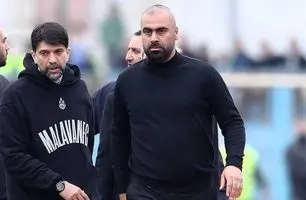 درگیری مازیار زارع در بازی خیبر و ملوان + ویدئو