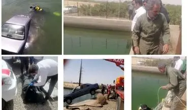 سقوط خودرو به استخر کشاورزی در قم یک کشته برجا گذاشت