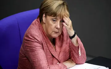  آنگلا مرکل ناپدید شد 