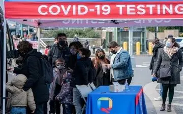 تعداد بستری‌های کرونایی در آمریکا رکورد زد