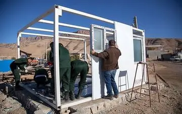 تعمیر4300 واحدمسکونی در مناطق زلزله زده/ بیش از 12 هزار "کانکس" تحویل داده‌ایم