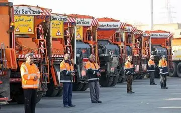  بکارگیری ۱۴ هزار راهدار در جاده‌های برف‌گیر در طرح زمستانه