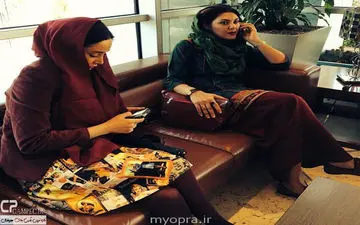 دامن کوتاه بهاره افشاری در کشور خارجی+عکس لو رفته 