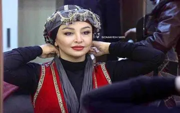 چهره ای متفاوت از مه لقا جابری با استایل زنان قاجاری!|این استایل از مه لقا جابری دیدنی است!