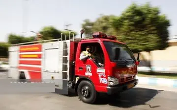 آتش‌سوزی در یک کمپ‌ ترک اعتیاد بندرعباس