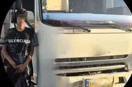 رانندگی نوجوان ۱۵ ساله با کامیون در جاده های گناباد؛ توقیف جنجالی خودرو
