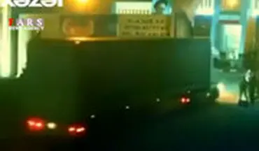 گزارش تلویزیون آذربایجان از کشف هروئین از کامیون ایرانی