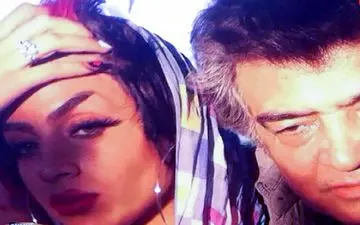 عکس همسر اول و زیبای رضا رویگری 
