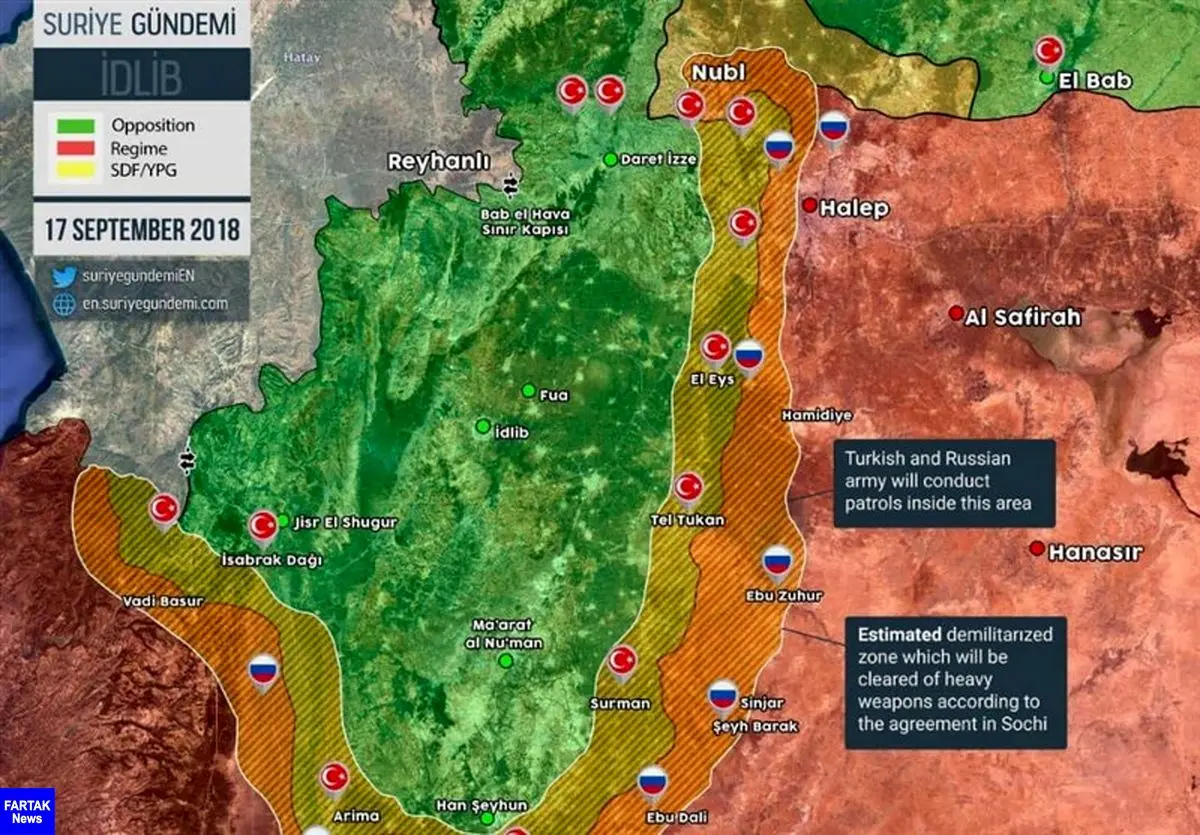 تشدید درگیری بین معارضان سوری در ادلب