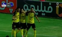 پنالتی حاج‌صفی، گل دوم سپاهان به استقلال خوزستان + ویدئو