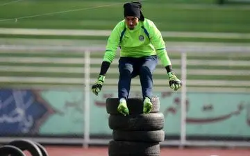  تمرین کماندویی دروازه‌بان‌های استقلال (عکس)