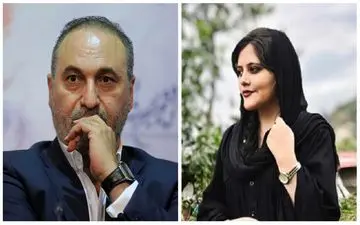 حضور حمید فرخ نژاد در مراسم خاکسپاری مهسا امینی + عکس