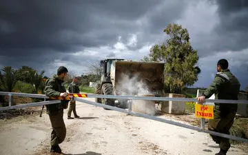 رژیم صهیونیستی کرانه باختری و غزه را بست