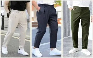 شلوار پارچه‌ای مردانه با چی ست میشه و استایل های ترندش چیه؟