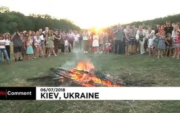 سیزده‌بدر و چهارشنبه‌سوری اوکراینی‌ها+فیلم