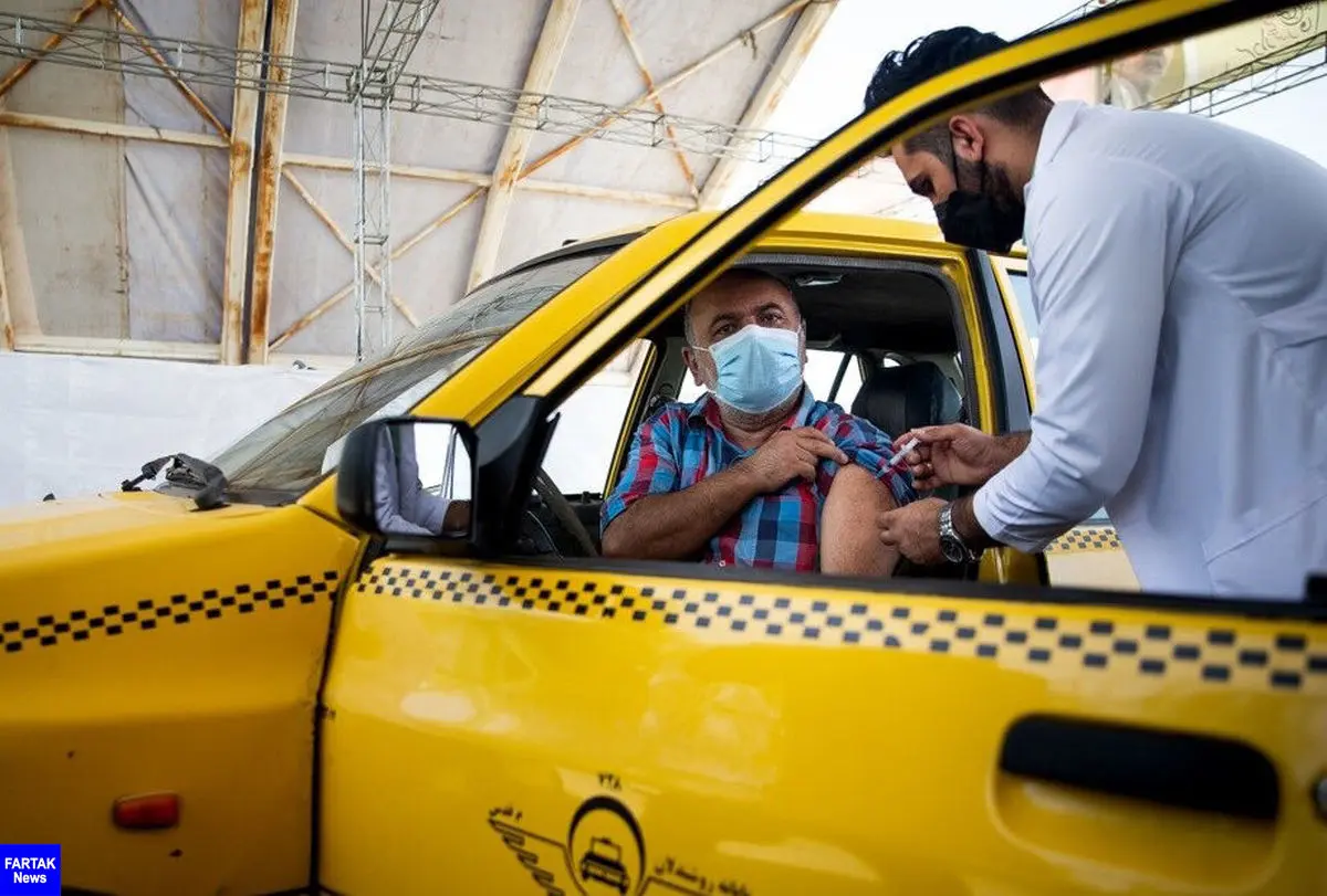 نوبت‌دهی واکسن کرونا برای رانندگان تاکسی‌های اینترنتی آغاز شد

