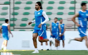 کرار جاسم دیدار مقابل استقلال را از دست داد