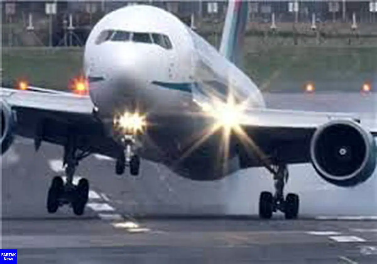 فرود اضطراری هواپیما در فرودگاه شیراز