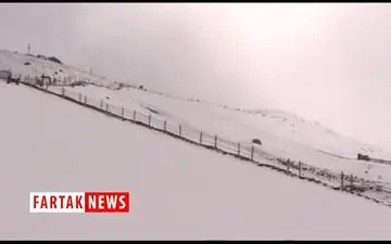 برف غیره منتظره تابستانی در چین+ فیلم