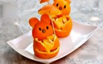 چندین ایده ساده برای میوه‌ آرایی حرفه‌ای 