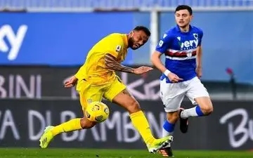  سری A| سامپدوریا پیروزی خانگی را از دست داد