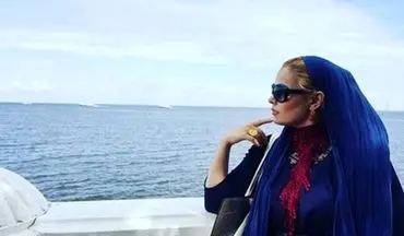 عکس:بازیگر زن ایرانی که عاشق سفر است/این بار خلیج فنلاند!