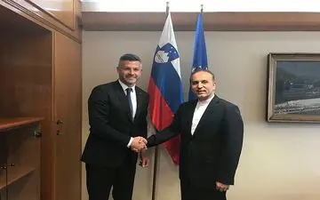 اسلوونی بر توسعه روابط با ایران تاکید کرد