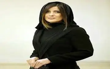 سارا بهرامی در یک مراسم 