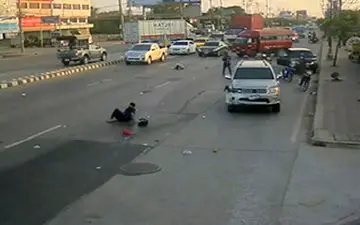 دوربرگردانی که عامل تصادفات وحشتناک است + فیلم 