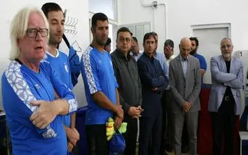 حضور فتحی در اردوی آبی ها