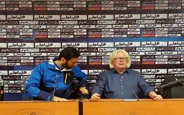 صحبت های وینفرد شفر در نشست خبری پیش از بازی با الریان قطر