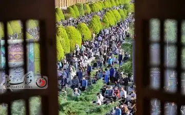 نماز عید فطر در اصفهان به روایت تصویر