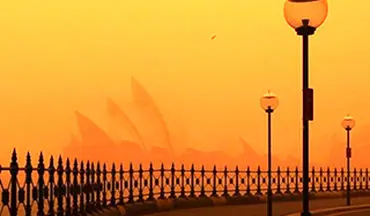 حال و هوای آخرالزمانی استرالیا و قرمز شدن آسمان + فیلم 