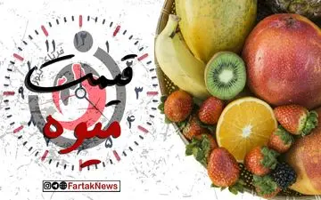 قیمت میوه و تره بار در بازار (۱۴۰۱/۰۳/۰۵) 