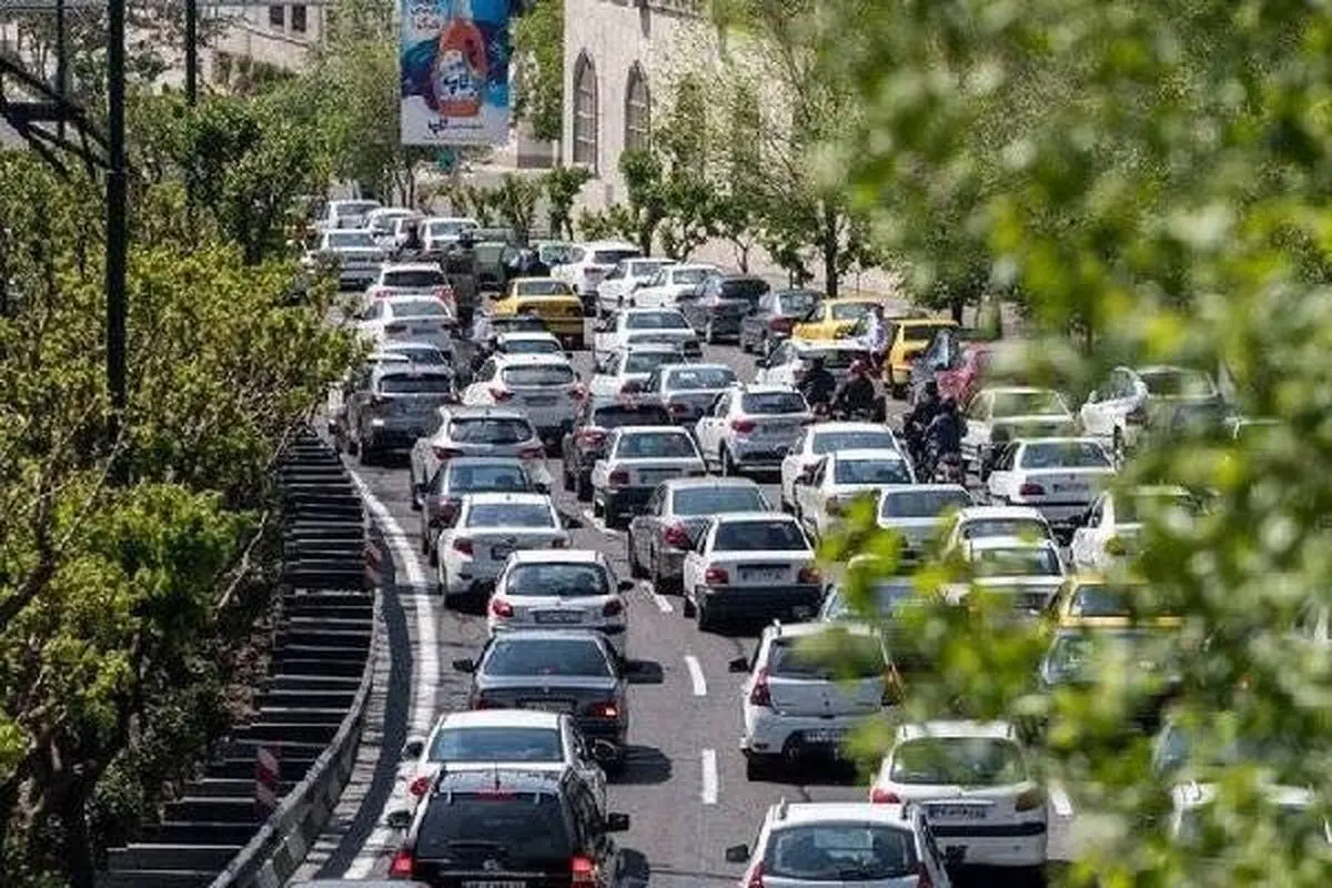 وضعیت ترافیک و تردد در معابر و بزرگراههای پایتخت